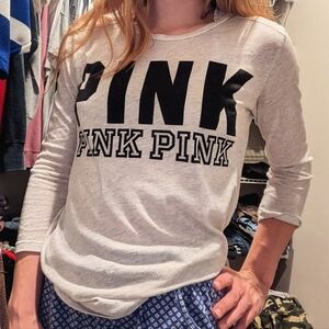 Victoria Secrets PINK 3/4 sleeve